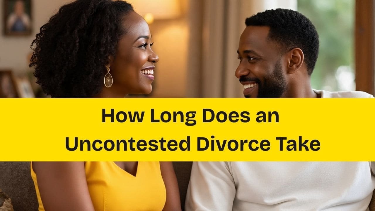 How Long Does an Uncontested Divorce Take